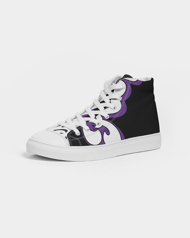 Hell No -01 Women's High-top Canvas Shoe