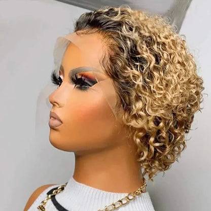 Human Hair Wigs Pixie Cut