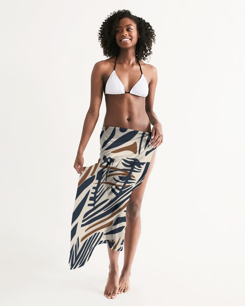 It Takes A Village All-Over Print Swim Cover Up