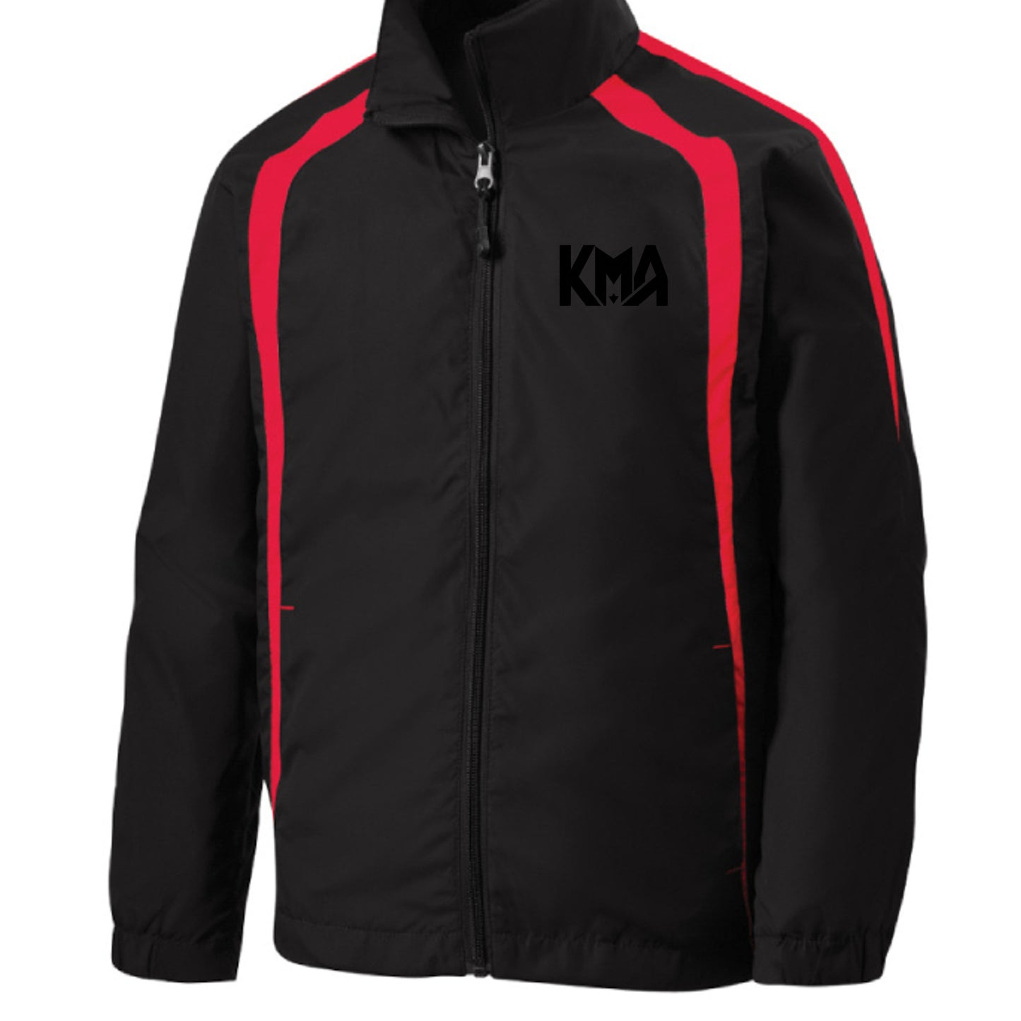 Black/True Red - YST60 - FRONT