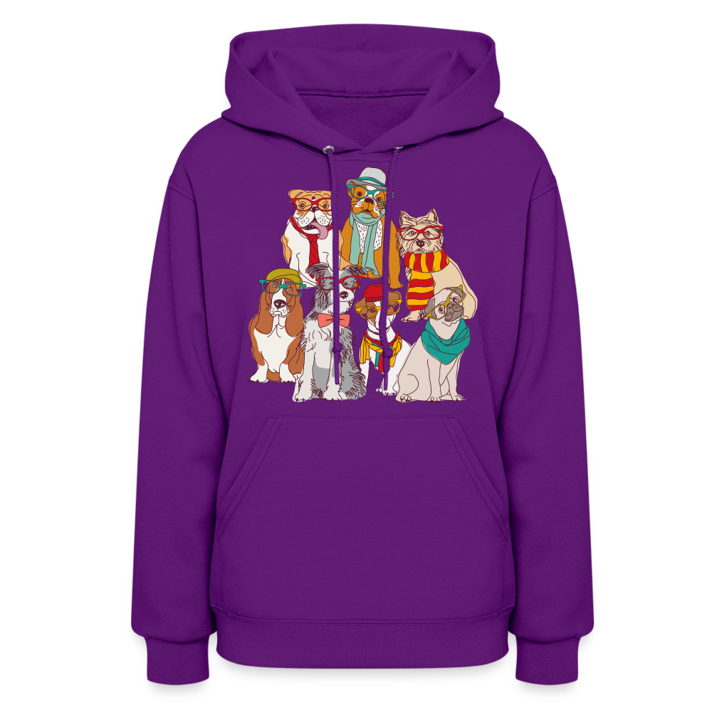 Hoodies - purple