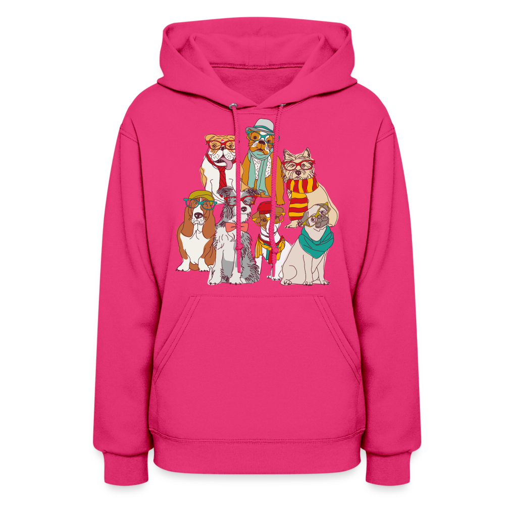 Hoodies - fuchsia