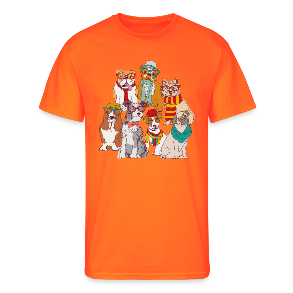 T-Shirts Men’s 50/50 - neon orange