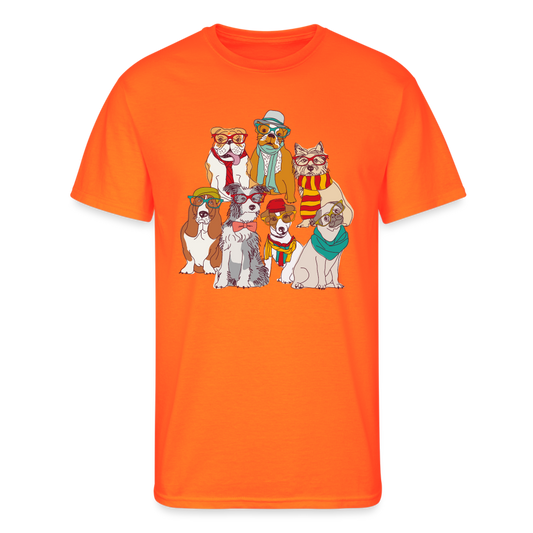 T-Shirts Men’s 50/50 - neon orange