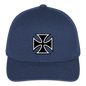 Flexfit Fitted Melange Baseball Cap - heather navy